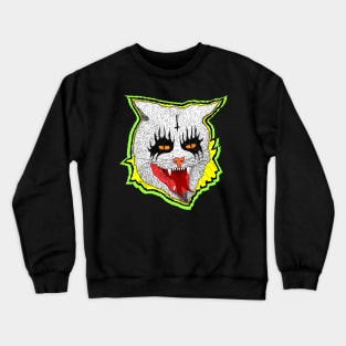 Black Metal Cat Crewneck Sweatshirt